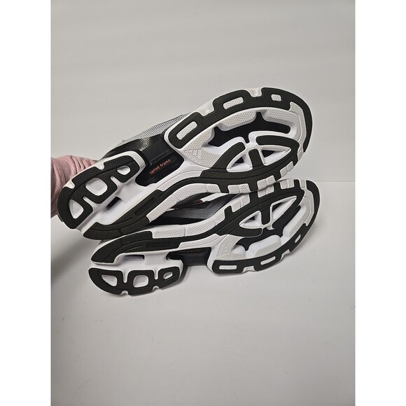 BARELY USED Adidas AdiZero Rush Running Shoes Mens 11 1/2 Silver Black 104860597 main image 2